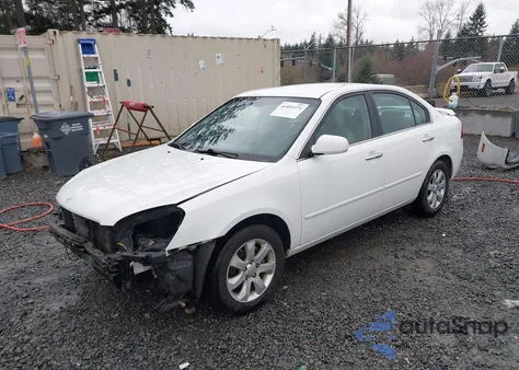 2008 Kia Optima Ex z USA, uszkodzony, nr VIN KNAGE123585239326